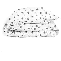 Підковдра дитяча Cosas Big Grey Star 110х140 см (StarBigGrey_White_140q) - мініатюра 3