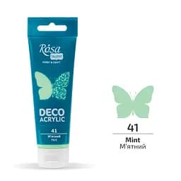 Акрил для декора Мятный матовый (41) 75 мл Rosa Talent