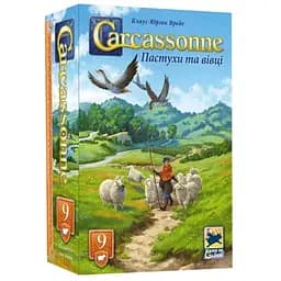 Настольная игра Feelindigo Каркаcсон: Пастухи и овцы (Carcassonne: Hills and Sheep) (укр.) (FI25074)