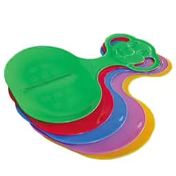 Санки Ледянка 48×33×2 см 1028 ТехноК (4823037601028) МІКС