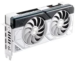 Відеокарта ASUS RTX 4070 SUPER 12GB DUAL WHITE (DUAL-RTX4070S-12G-WHITE) (GDDR6X, 192 bit, PCI-E v4.0) Б/в - мініатюра 3