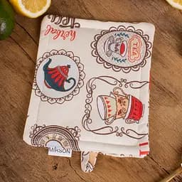 Прихватка MirSon №218 Cream services, 17х17 см, біла (2200006754497)