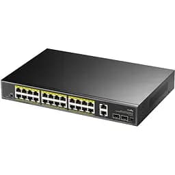 Комутатор Cudy GS1026PS2 24-Gigabit PoE+ Switch with 2 Uplink Gig Ports and 2 Gig SFP Slots 300W - мініатюра 2