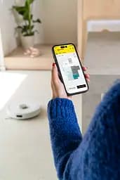 Karcher Робот-пилосос RVC 3, h=0.97см, вологе прибирання, конт пилок -0.24л, вода -0.28л, автон. робота до 130хв, Bluetooth, білий - мініатюра 6