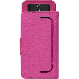 Чохол-книжка Goospery Canvas Diary Universal 4-4.5" Hot Pink - мініатюра 2