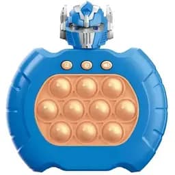 Електронна приставка Pop It консоль Quick Push Puzzle Game Fast антистрес іграшка Transformer blue