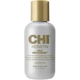 Рідкий шовк для волосся з кератином Keratin Silk CHI 59 мл