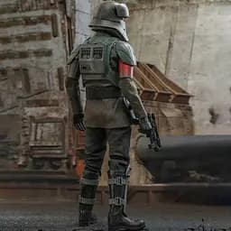 Фігурка Mandalorian Transport Trooper - Scale 1/6 (Мандалорець) 38,1 см - мініатюра 3