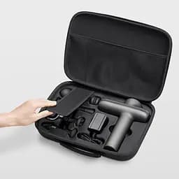 Ударний масажер для тіла Xiaomi Wolonow Massage Gun Pro (FGPRO-55) 8 насадок - мініатюра 4