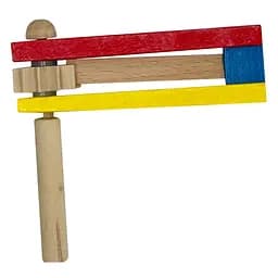 Детская развивающая музыкальная игрушка "Трещотка" Bambi RZV106, 12,5 см