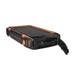 Повербанк з сонячною панеллю 20000mAh Power Bank Kraft KPB-U1820WCS Orange бездротова зарядка (43-00067) - мініатюра 4