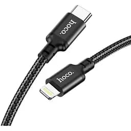 Кабель Hoco X14 Double speed PD charging data cable Lightning L-2 м Чорний