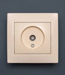 Розетка Valeso BK-2009 1-на телевізійна крем