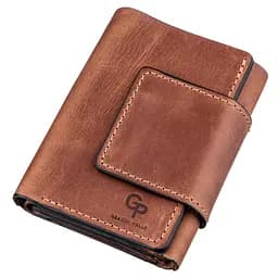 Кожаный портмоне Grande Pelle 7.5х10х1.5 см acs0014745