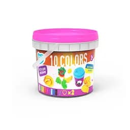 Набор теста для лепки "Ведерко мини для девочек" TM Lovin 41153