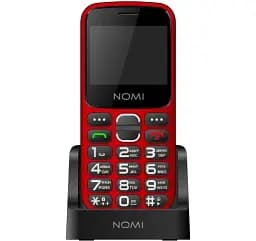 Телефон Nomi i2320 Red UA UCRF - мініатюра 3