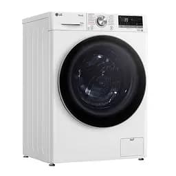 Прально-сушильна машина LG фронтальна, 9(6)кг, 1400, А, 56см, дисплей, пара, інвертор, білий (F4V7VG1W) - мініатюра 3