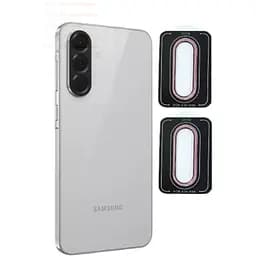 Захисне скло DK для Samsung Galaxy A36 A366 на камеру Lens Metal Ring Eagle Eye 020527 pink 2 шт.