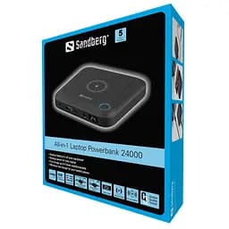 УМБ Sandberg 24000mAh 85W PD All-in1 Laptop, UPS mode, DC 12-24V/4А, USB, Type-C OUT PD - мініатюра 4
