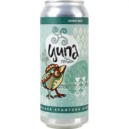 Пиво Ципа Під Травов напівтемне нефільтроване 5.5% 0.5 л з/б