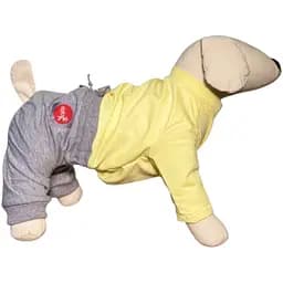 Костюм для собак DIEGO Желто-серый - m