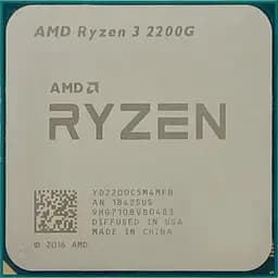 Процессор AMD Ryzen 3 2200G Tray (YD2200C5M4MFB) UA [132300]