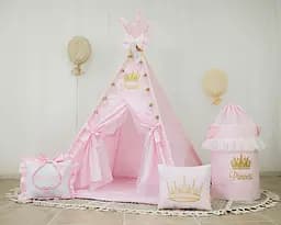 Вігвам Принцеса + кошик для іграшок
