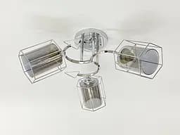 Потолочная люстра на 3 плафона 91179B/3 хром