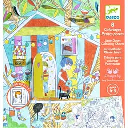 Набор для раскрашивания Djeco Игровые палатки Нины (DJ09683)