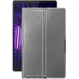 Чехол StatusCASE из экокожи для планшета Lenovo M10 Plus TB-X606F Серый