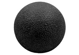 Массажный мячик EasyFit TPR 6 см черный (EF-2075-BK)