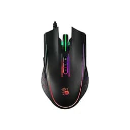 Мишка A4Tech Bloody Q81 Neon XGlide Curve Black - мініатюра 2
