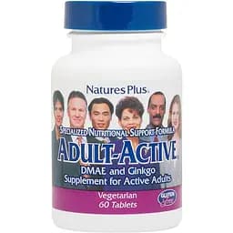 Натуральная добавка Natures Plus Adult-Active, 60 вегакапсул