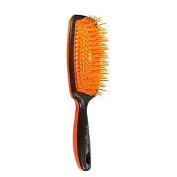 Щетка для волос массажная продувная Salon 8H59 Оранжевая