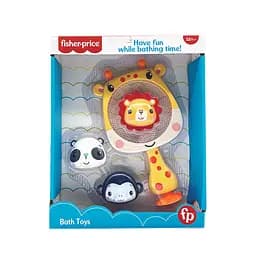 Набор для игры с водой Fisher-Price Сачок-жираф и животные (GMBT001)