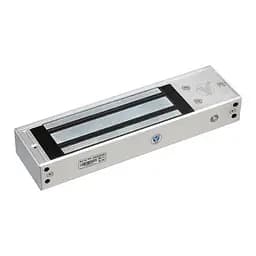 Електромагнітний замок Yli Electronic YM-500N(LED)-DS зі світловою індикацією, датчиком стану замка та дверей, до 500кг на розрив