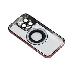 Магнітний чохол XON PhoneCase Magnetic для iPhone 13 Pro (PCMC1113300P 8239) Рожевий/Прозорий - мініатюра 2