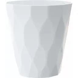 Горшок для цветов Violet House с дренажем 7 л (0201 PRIZMA WHITE д/квітів з внут. зливом води 7 л)