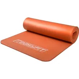 Коврик для фитнеса и йоги EasyFit NBR 10 мм Оранжевый