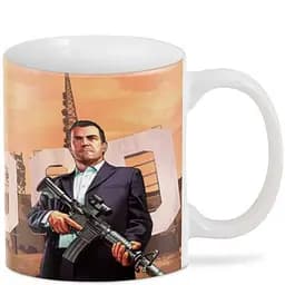 Кухоль GeekLand GTA ГТА зброю GT.02.23 330 мл білий