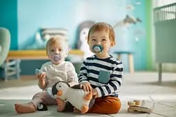 Пустушка Avent ортодонтична Ultra Air Animal для хлопчиків 6-18 міс 2 шт SCF080/07 - мініатюра 7