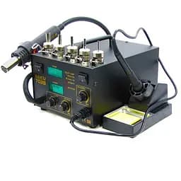 Паяльная станция Baku BK702B/BK702L компрессорная, фен, паяльник