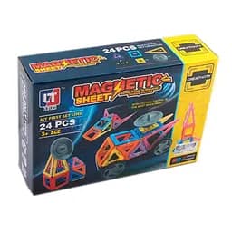 Магнітний конструктор Limo Toy машинка, 24 деталі (LT5004)