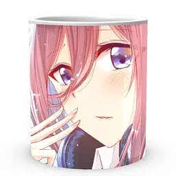 Кухоль GeekLand The Quintessential Quintuplets П'ять наречених Міку QQ 02.09 330 мл білий - мініатюра 2