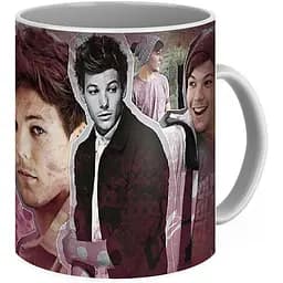 Кружка GeekLand Ван Дирекшен One Direction Луи Томлинсон TW.02.024 330 мл белая