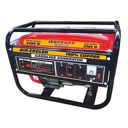 Бензиновий генератор ICONA NEWTOP ILGG 2500A MANUAL 15 л червоний