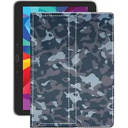 Чохол StatusCASE з екошкіри для планшету Samsung Galaxy Tab 4 10.1 (T531) Хаки-синій