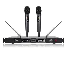 Радиосистема с двумя беспроводными ручными микрофонами Emiter TAU38