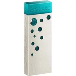 USB флеш накопичувач Apacer 64GB AH11J Turquoise Green USB 2.0 (AP64GAH11JG-1) - мініатюра 2