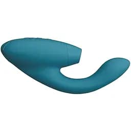 Вакуумний кліторальний стимулятор Womanizer Duo 2 Petrol